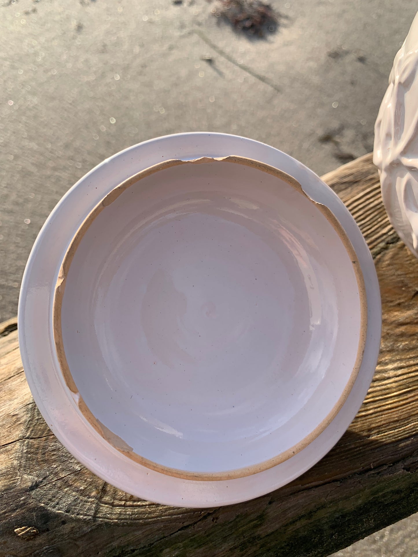 Burk med lock - Hjorth keramik