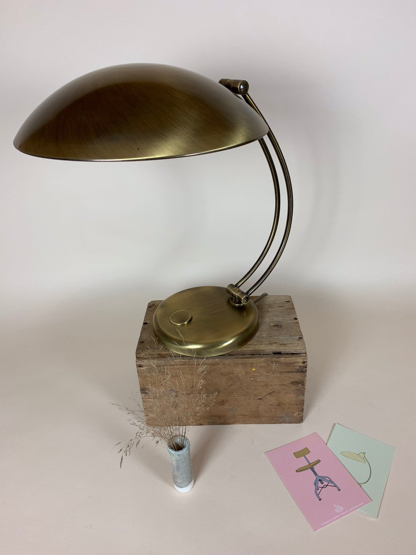 Hillebrand lampa från ca 1950 - Sällsynt exempel