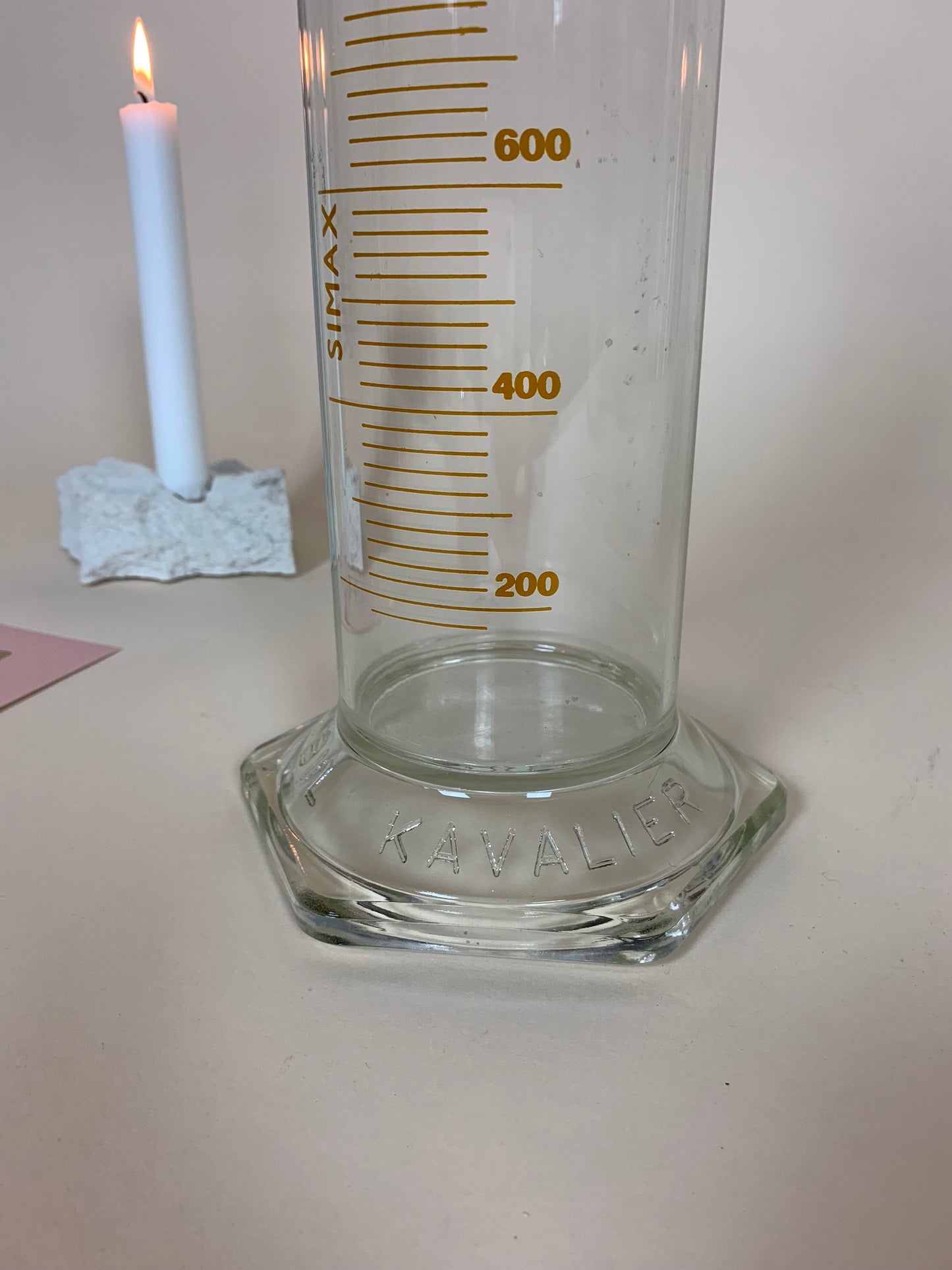 Mätglas från laboratorium