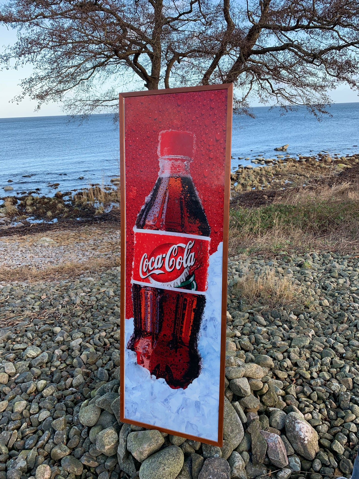 Stor Coca cola skylt