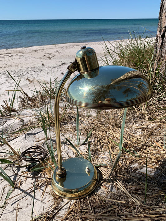 Italiensk vintage mässingslampa