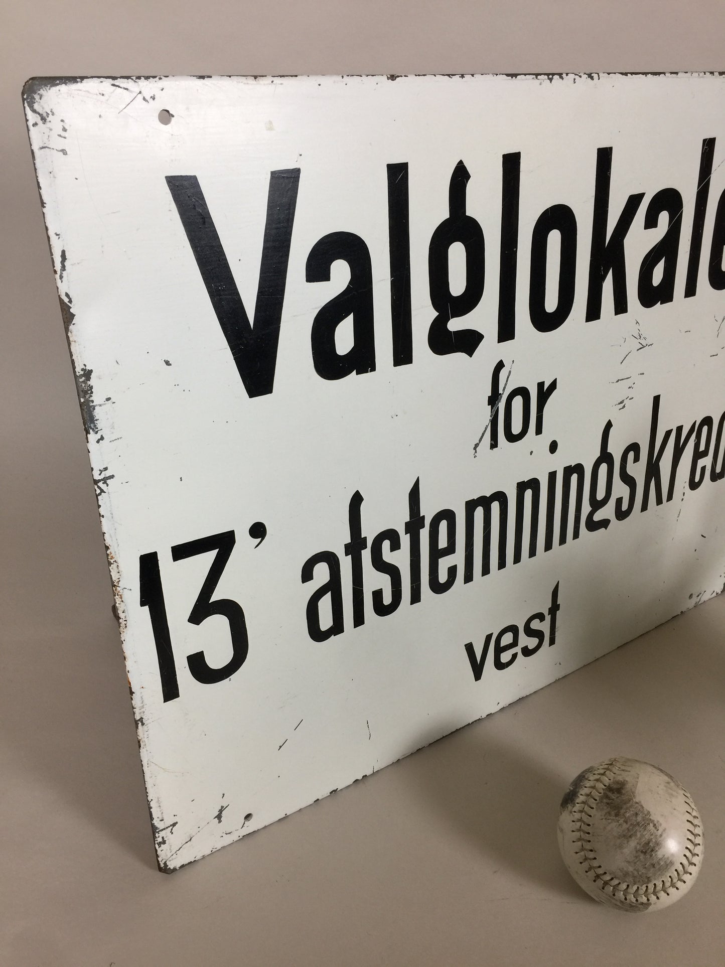 Valskylt 13 Väst