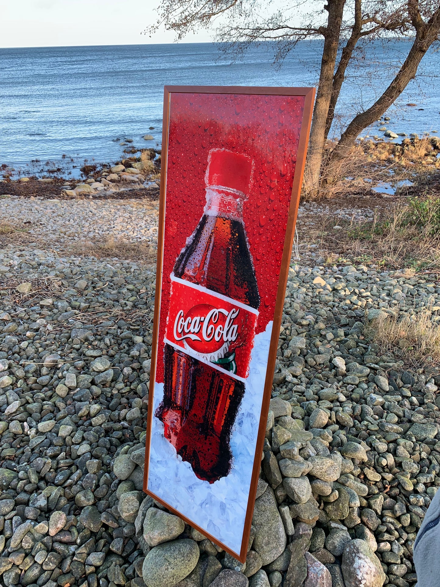 Stor Coca cola skylt